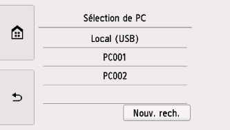 figure : écran tactile